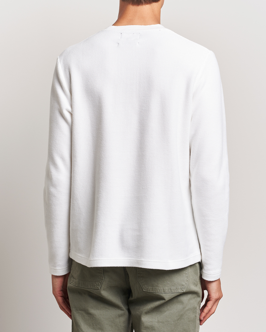 Uomini | Maglieria | BEAMS PLUS | Waffle Cotton Henley White
