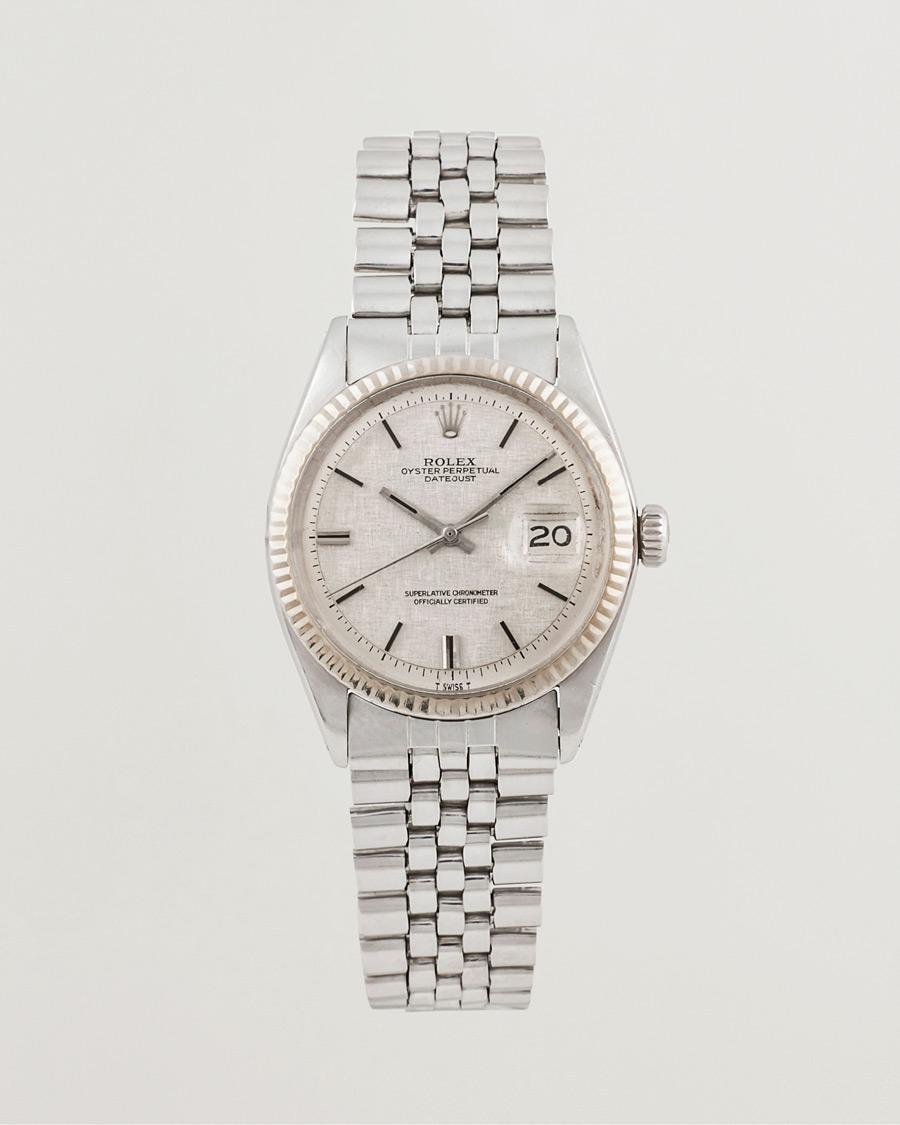Uomini | Rolex Pre-Owned Datejust 1601 Silver | Rolex Pre-Owned | Datejust 1601 Silver