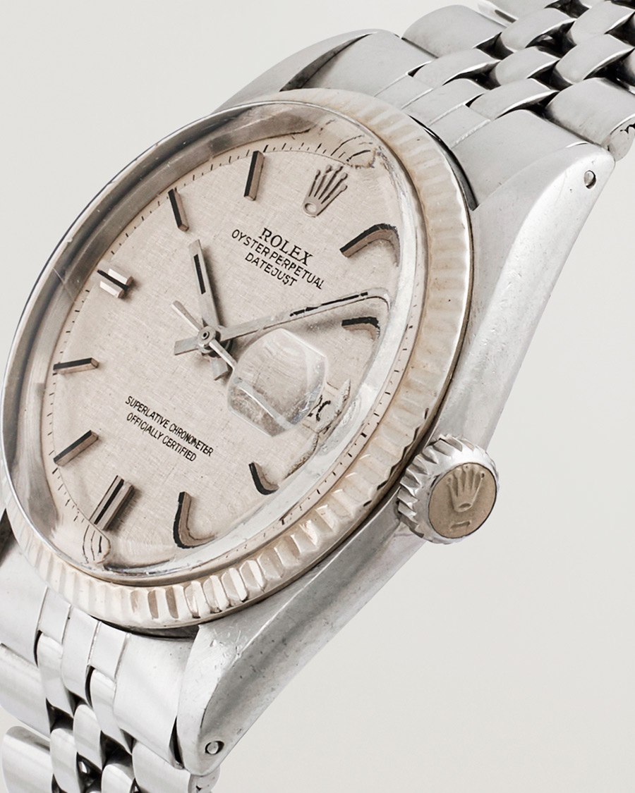 Uomini | Rolex Pre-Owned Datejust 1601 Silver | Rolex Pre-Owned | Datejust 1601 Silver