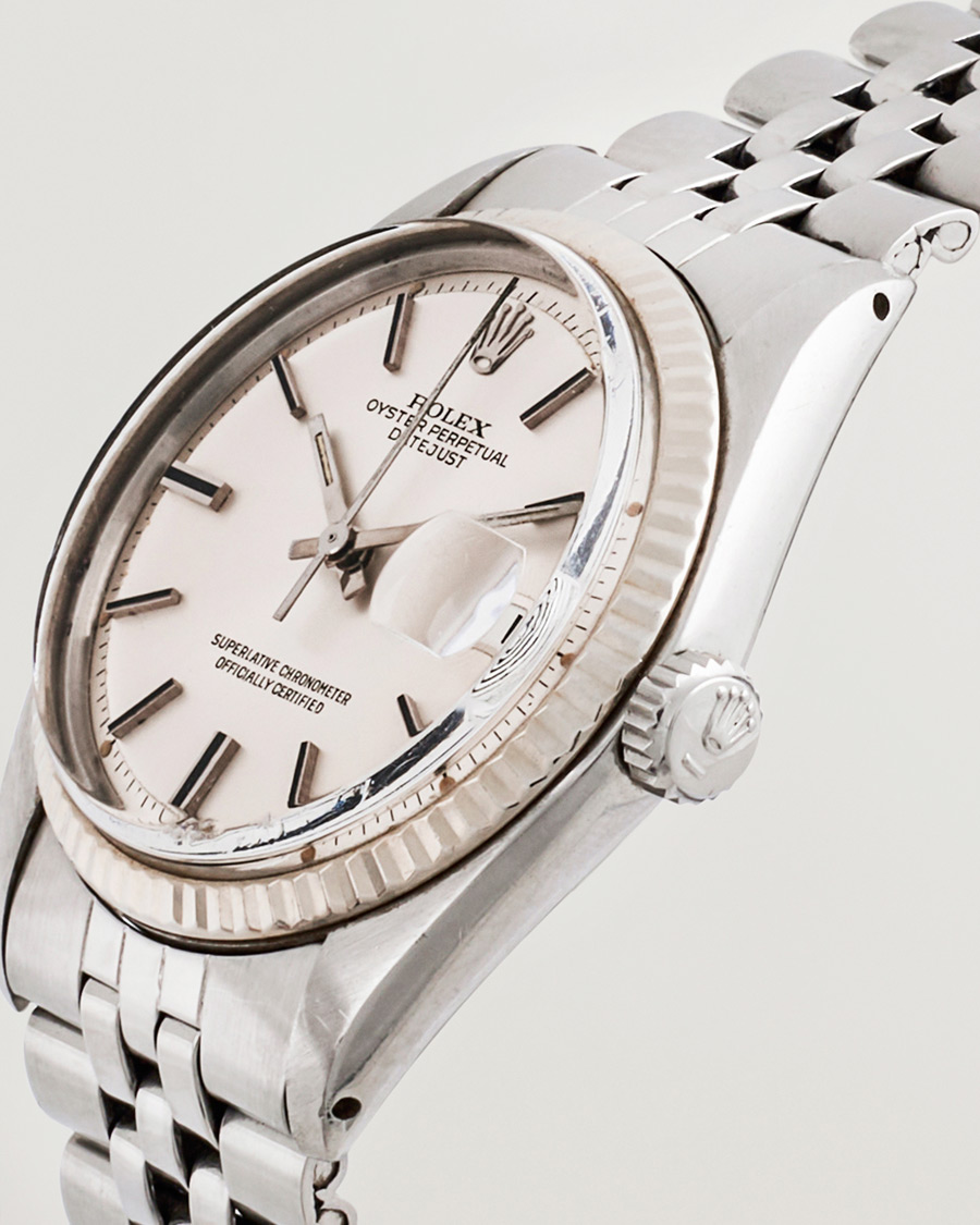 Uomini | Rolex Pre-Owned Datejust 1601 Silver | Rolex Pre-Owned | Datejust 1601 Silver