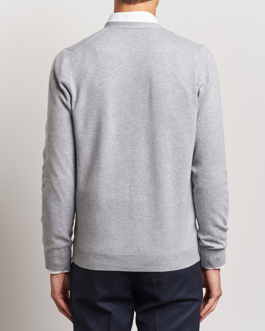 Uomini | Maglieria | Gran Sasso | Wool/Cashmere Cardigan Light Grey