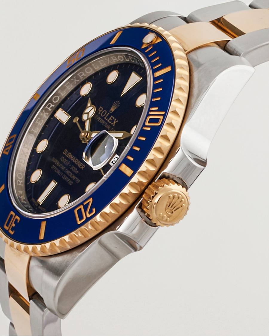 Uomini | Rolex Pre-Owned Submariner Date G/S 116613 Silver | Rolex Pre-Owned | Submariner Date G/S 116613 Silver
