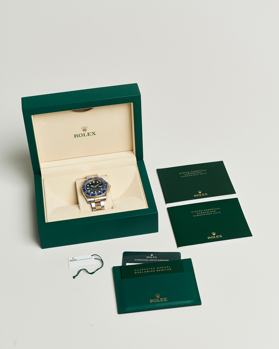 Uomini | Rolex Pre-Owned Submariner Date G/S 116613 Silver | Rolex Pre-Owned | Submariner Date G/S 116613 Silver