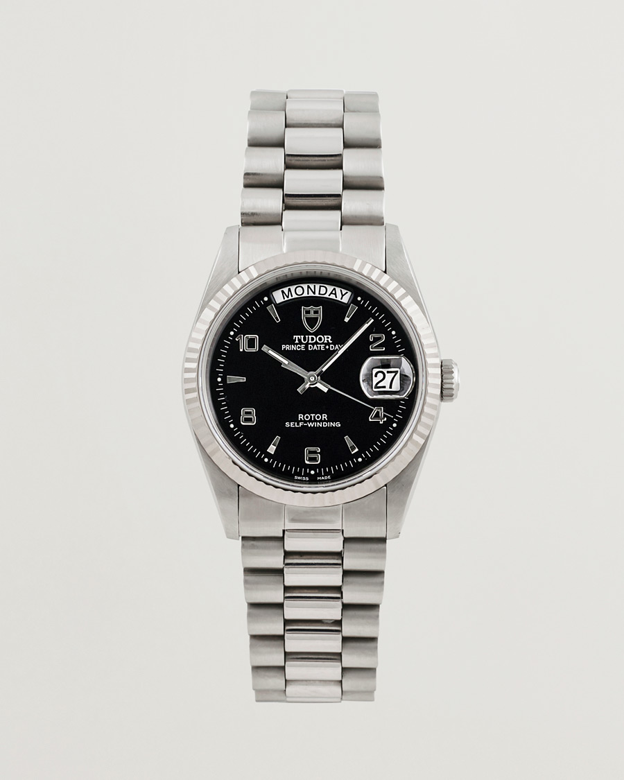 Uomini | Tudor Pre-Owned Date Day 76214 Silver | Tudor Pre-Owned | Date Day 76214 Silver