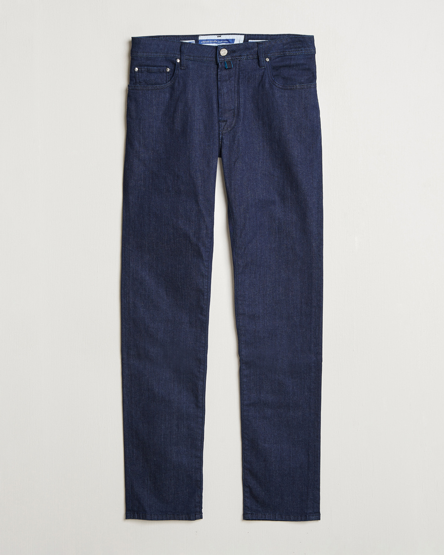 Uomini | Jeans | Jacob Cohën | Bard 688 Slim Fit Stretch Jeans Dark Tonal Wash