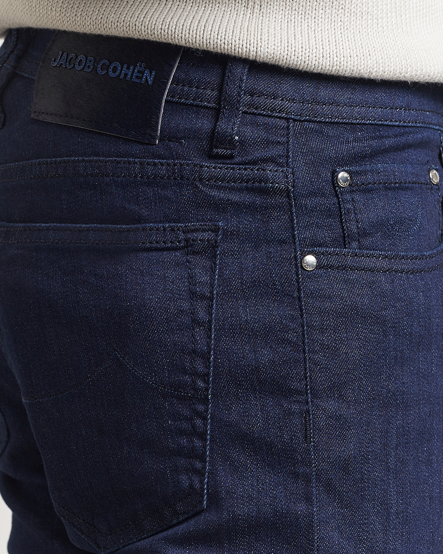 Uomini | Jeans | Jacob Cohën | Bard 688 Slim Fit Stretch Jeans Dark Tonal Wash