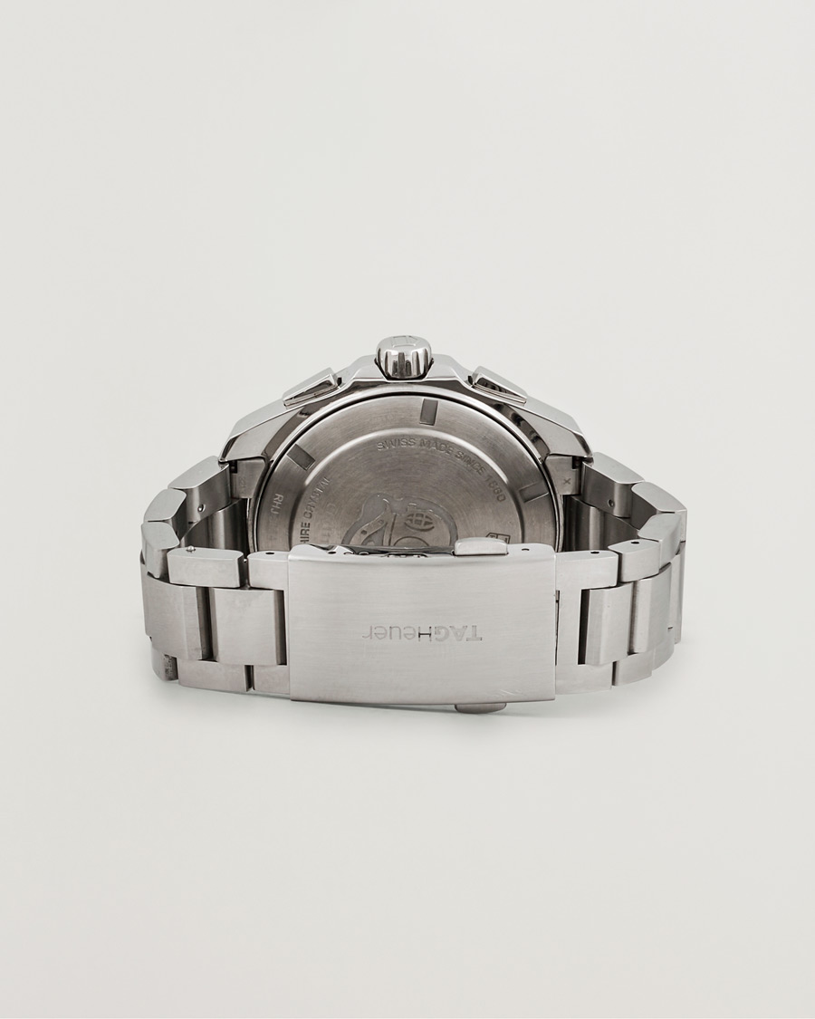 Uomini | Tag Heuer Pre-Owned Aquaracer Chrono Silver | Tag Heuer Pre-Owned | Aquaracer Chrono Silver