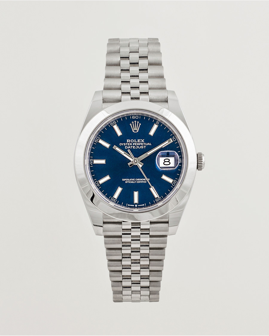 Uomini | Rolex Pre-Owned Datejust 41 Silver | Rolex Pre-Owned | Datejust 41 Silver