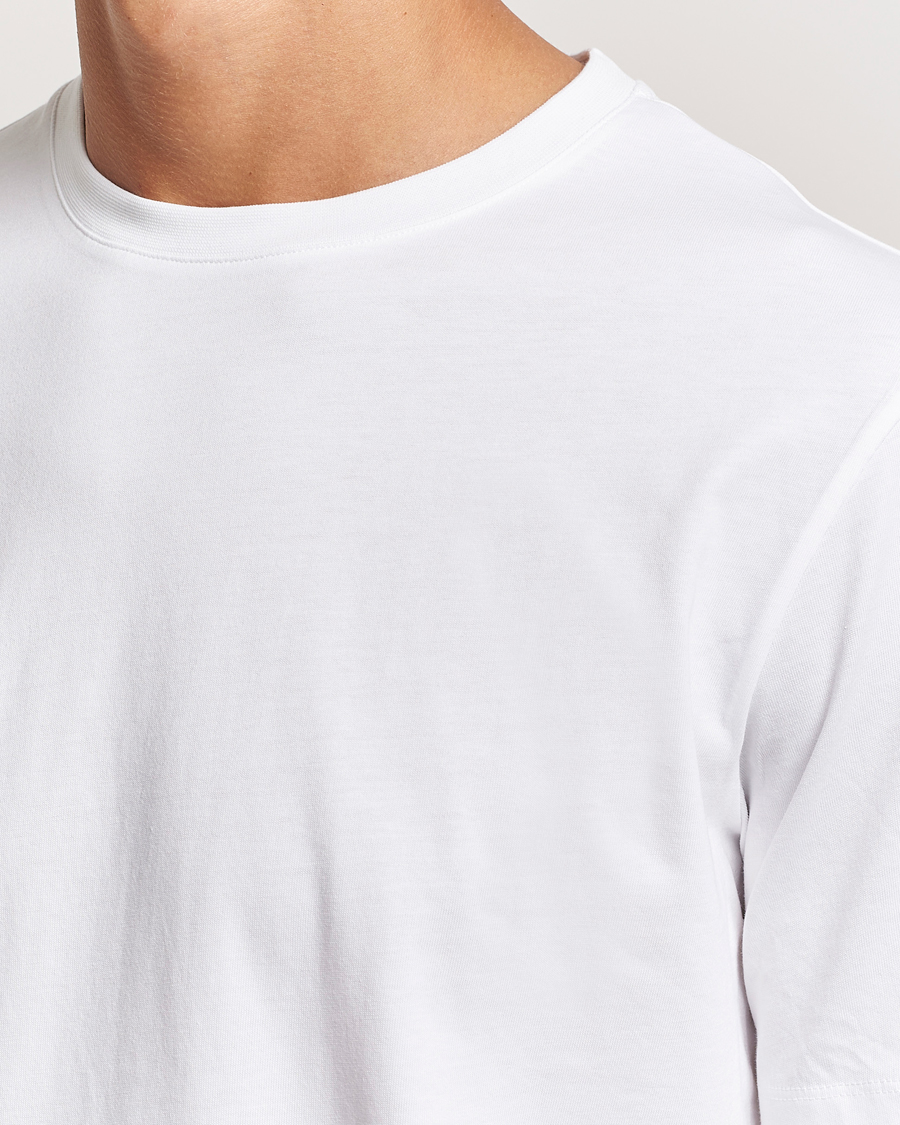 Uomini | T-shirt | A Day's March | Midweight T-Shirt White