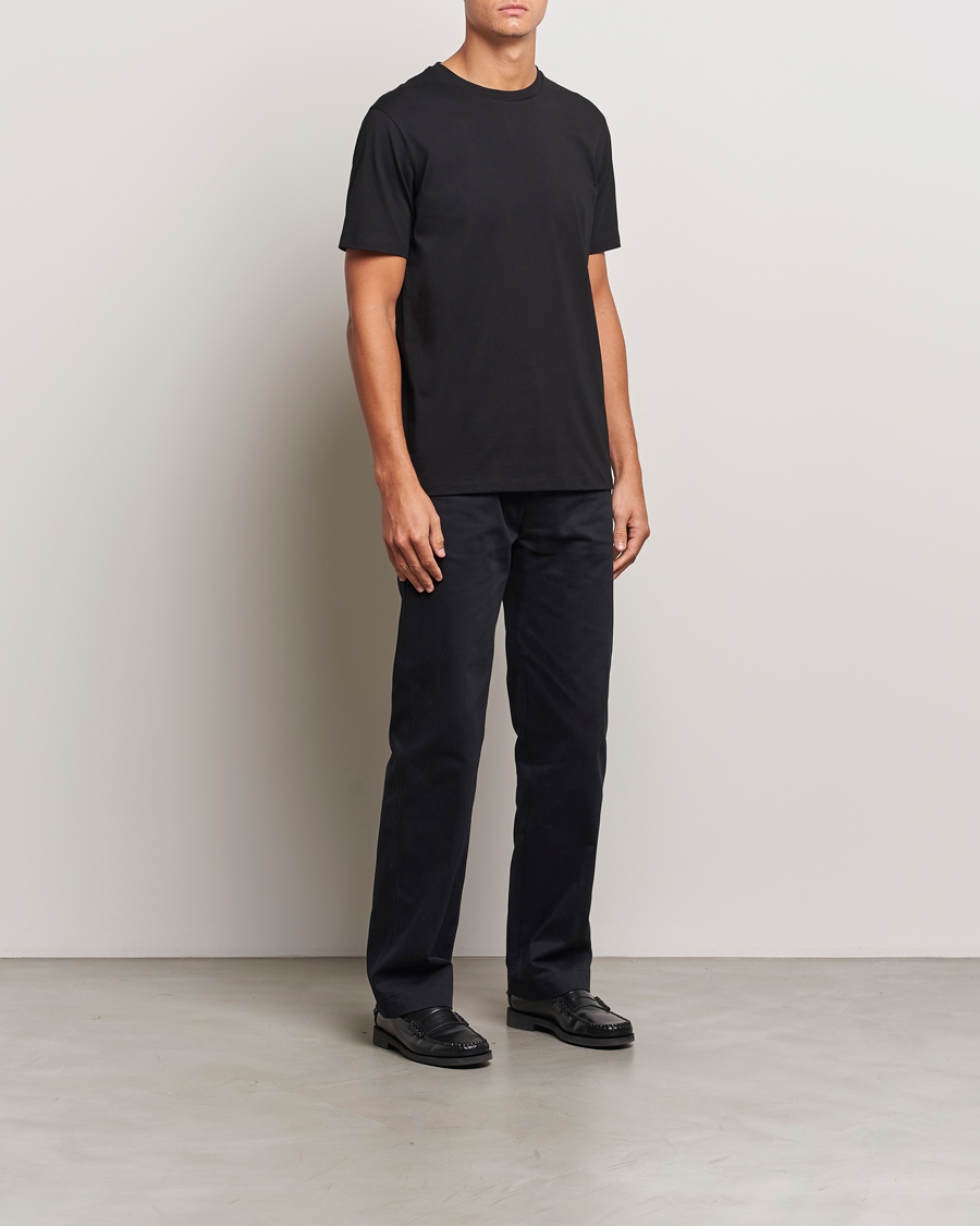 Uomini | T-shirt | A Day's March | Midweight T-Shirt Black