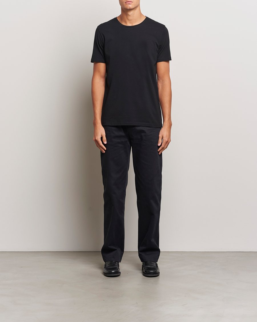 Uomini | T-shirt | A Day's March | Lightweight T-Shirt Black