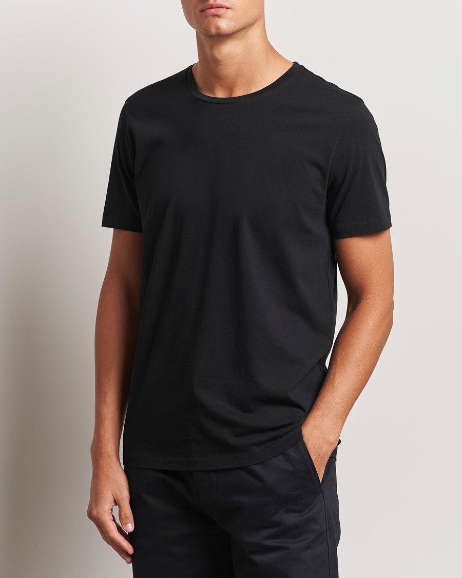 Uomini | T-shirt | A Day's March | Lightweight T-Shirt Black