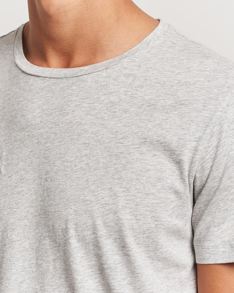 Uomini | T-shirt | A Day's March | Lightweight T-Shirt Grey Melange
