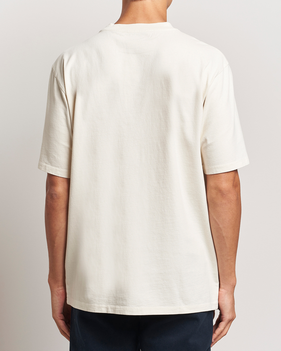 Uomini | T-shirt | A Day's March | Tron Casual Heavy T-Shirt Off White