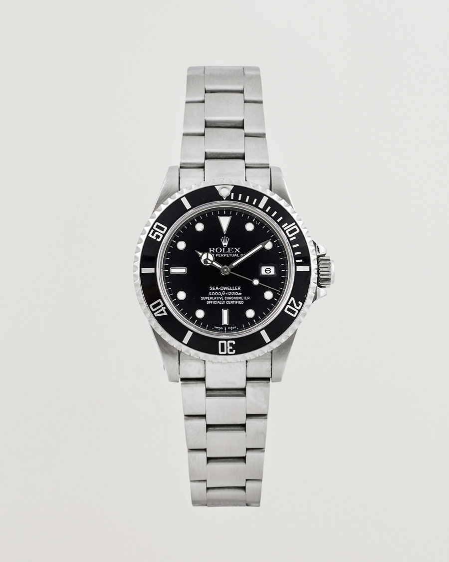 Uomini | Rolex Pre-Owned Sea-Dweller 4000 Silver | Rolex Pre-Owned | Sea-Dweller 4000 Silver