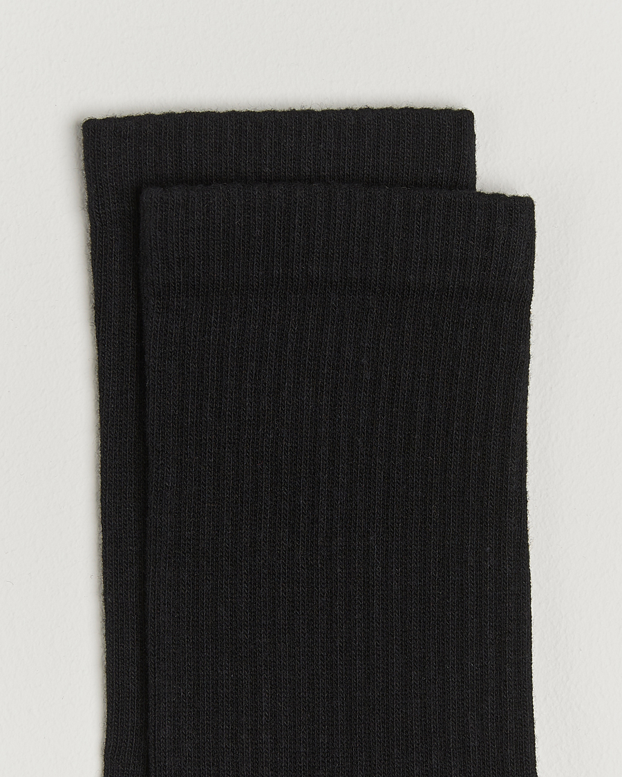 Uomini | Biancheria intima | Sweyd | Crew Cotton Socks Black