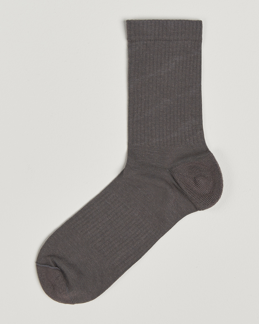 Uomini | Biancheria intima | Sweyd | Crew Cotton Socks Grey