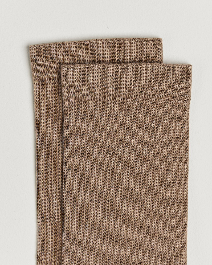 Uomini | Biancheria intima | Sweyd | Crew Cotton Socks Sand