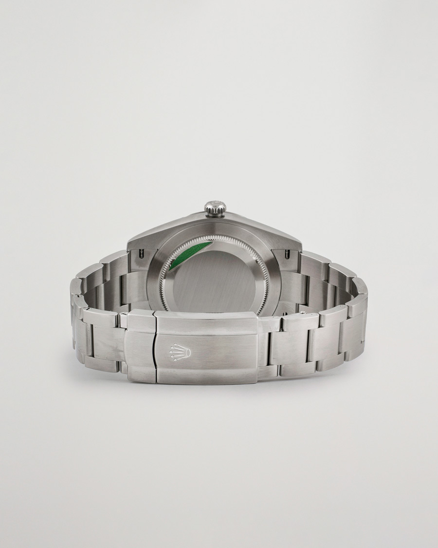 Uomini | Rolex Pre-Owned Oyster Perpetual 124300 Black Silver | Rolex Pre-Owned | Oyster Perpetual 124300 Black Silver