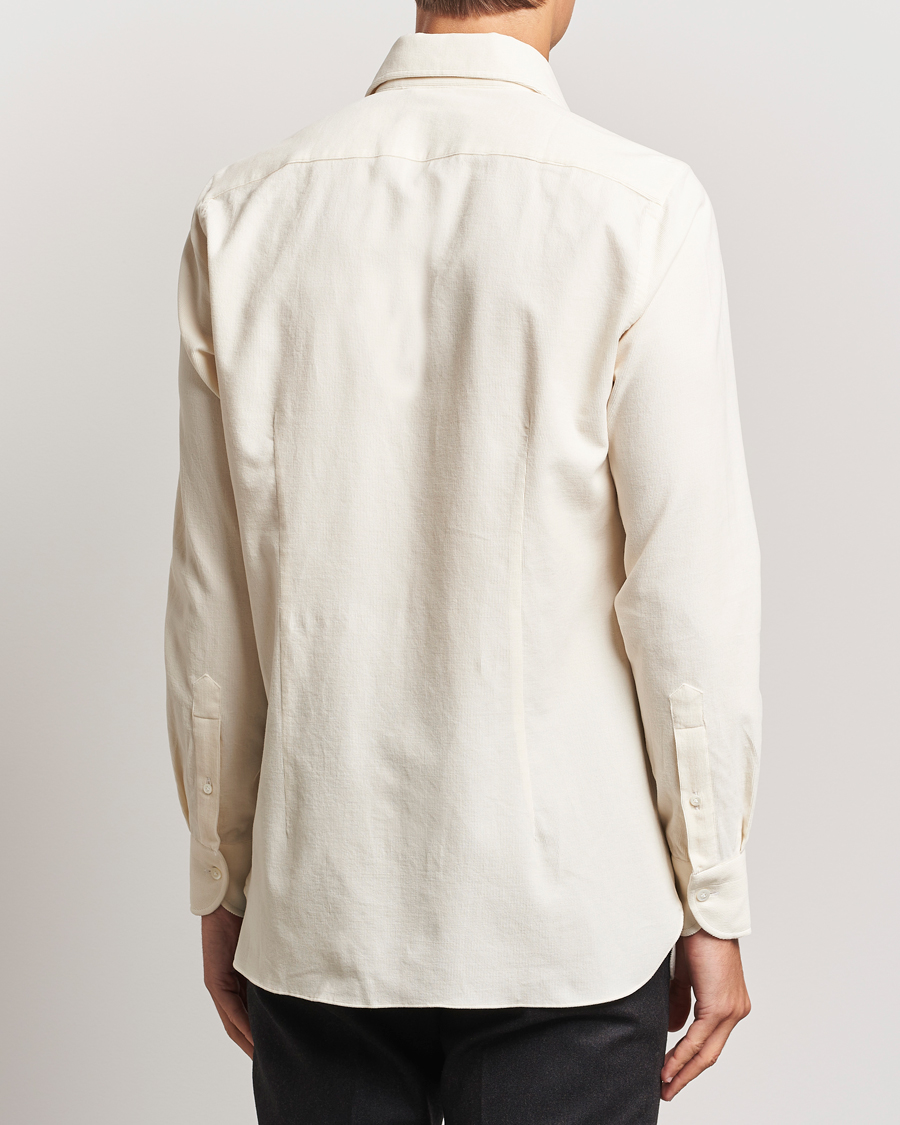 Uomini | Camicie | 100Hands | Japan Corduroy Shirt Off White