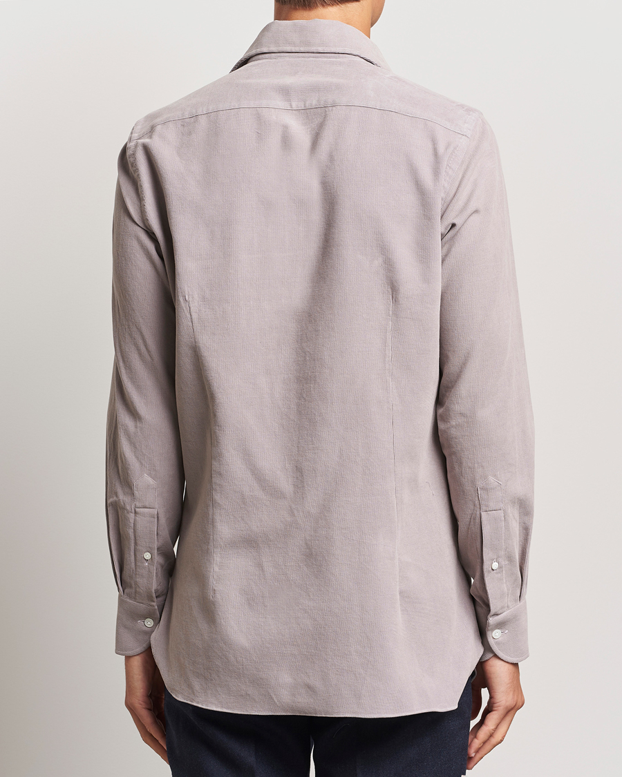Uomini | Camicie | 100Hands | Japan Corduroy Shirt Aubergine