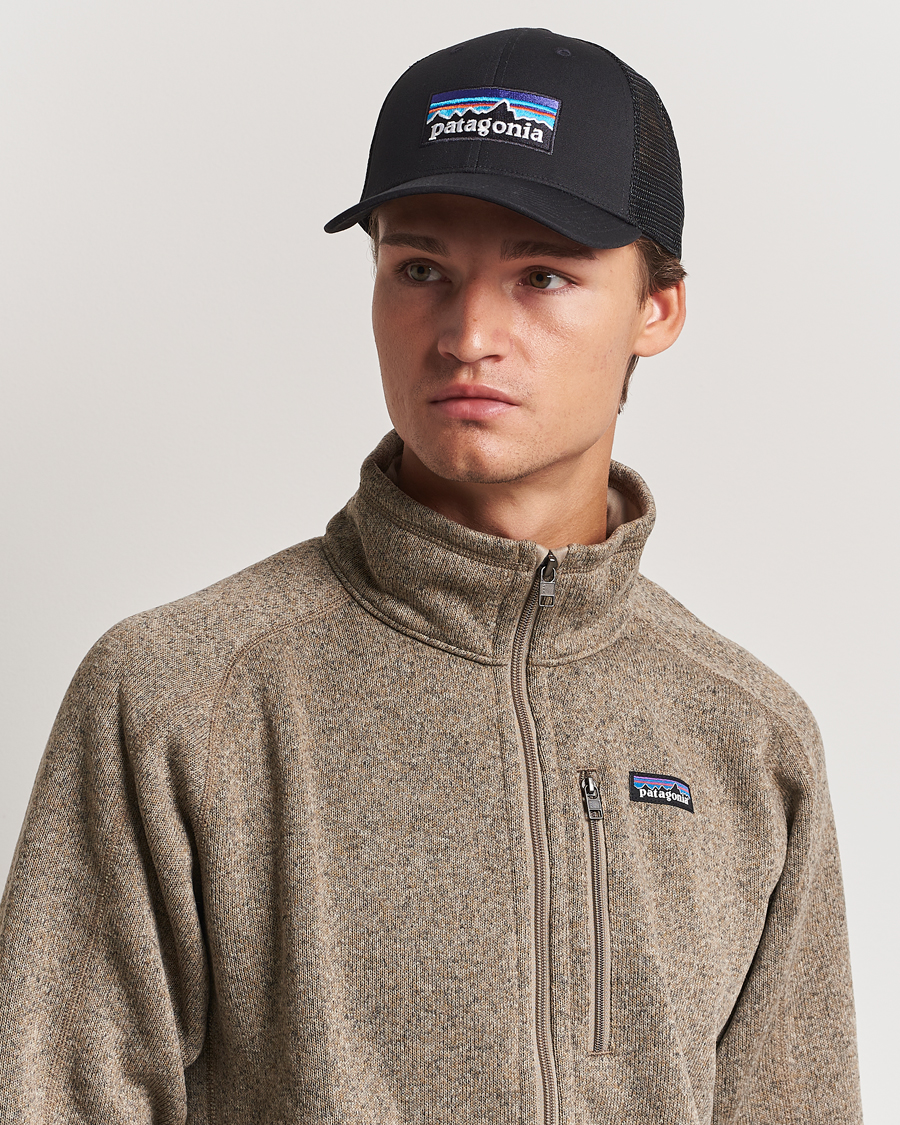 Uomini | Cappelli & Berretti | Patagonia | PatagoniaP-6 Logo LoPro Trucker HatBlack