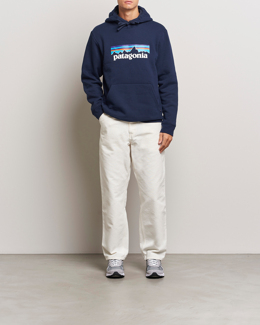 Uomini | Maglieria | Patagonia | P-6 Logo Uprisal Hoody New Navy