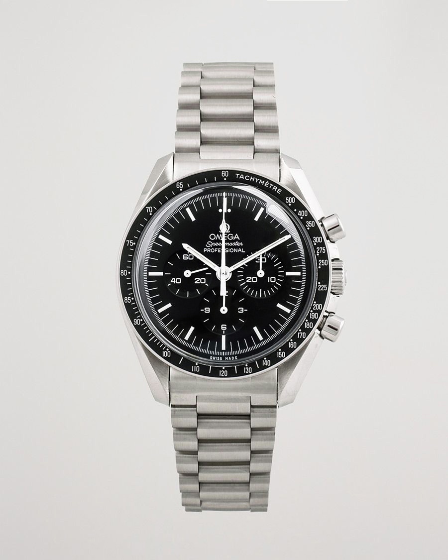 Uomini | Omega Pre-Owned Speedmaster Moonwatch PRO 005 Steel Black Silver | Omega Pre-Owned | Speedmaster Moonwatch PRO 005 Steel Black Silver