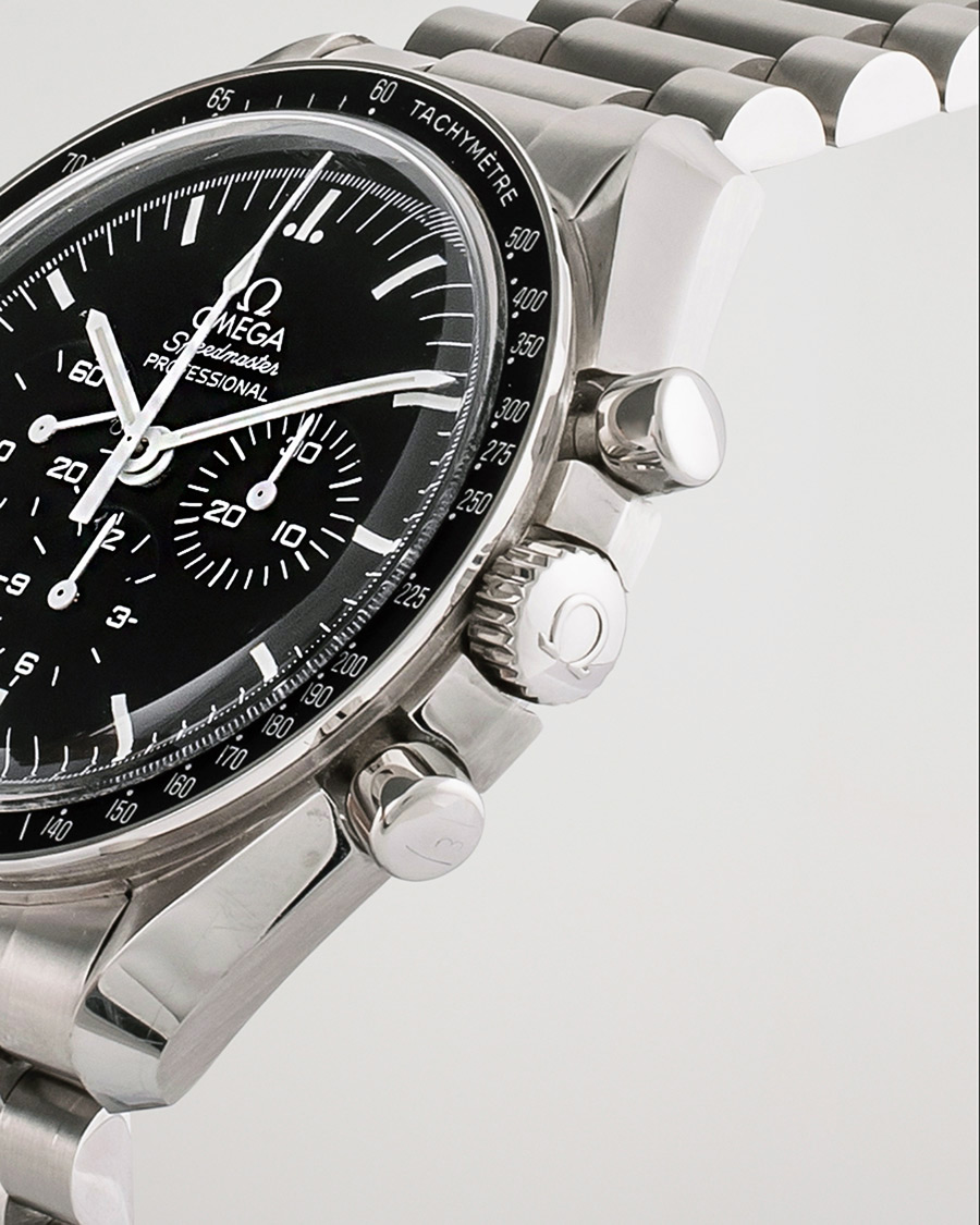 Uomini | Omega Pre-Owned Speedmaster Moonwatch PRO 005 Steel Black Silver | Omega Pre-Owned | Speedmaster Moonwatch PRO 005 Steel Black Silver