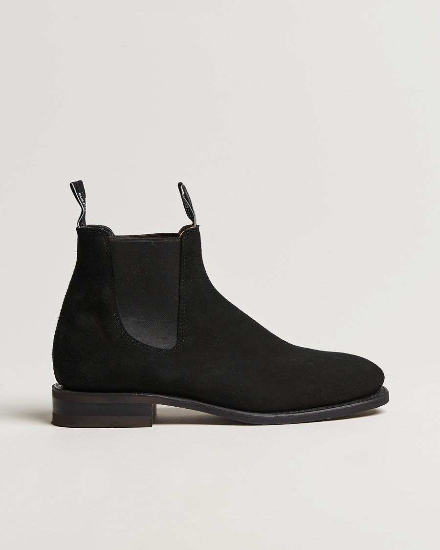 Uomini | Stivali | R.M.Williams | Comfort Craftsman G Boot Black Suede