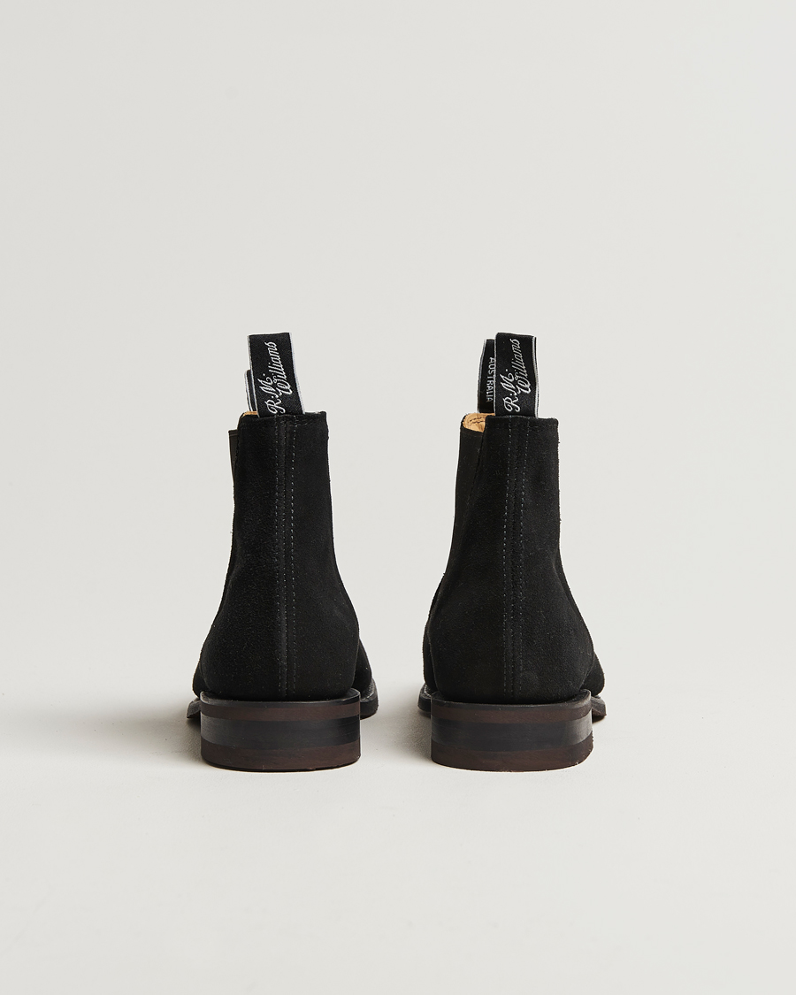 Uomini | Stivali | R.M.Williams | Comfort Craftsman G Boot Black Suede