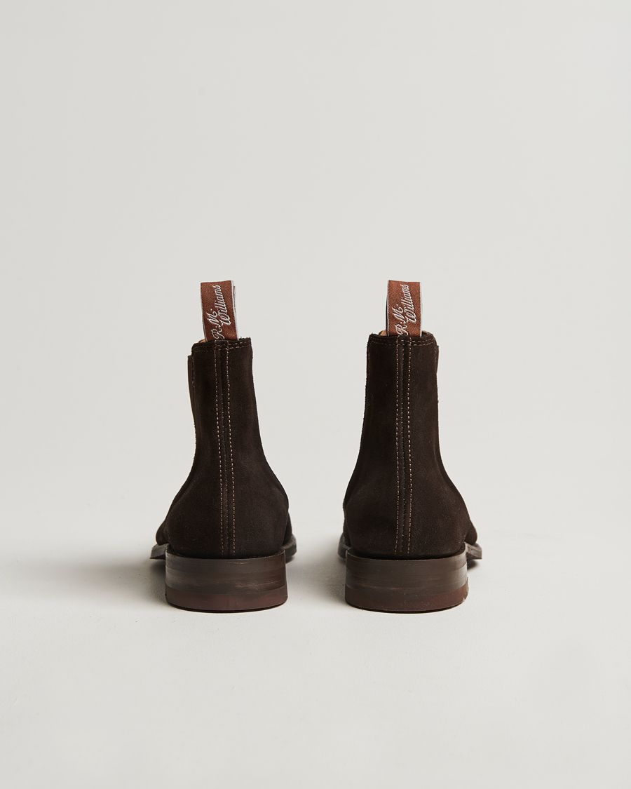 Uomini | Stivali | R.M.Williams | Comfort Craftsman G Boot Chocolate Suede