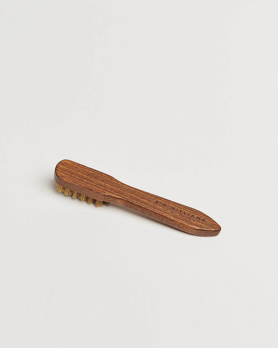 Uomini | Cura delle scarpe | R.M.Williams | Suede Brass Bristle Brush Natural