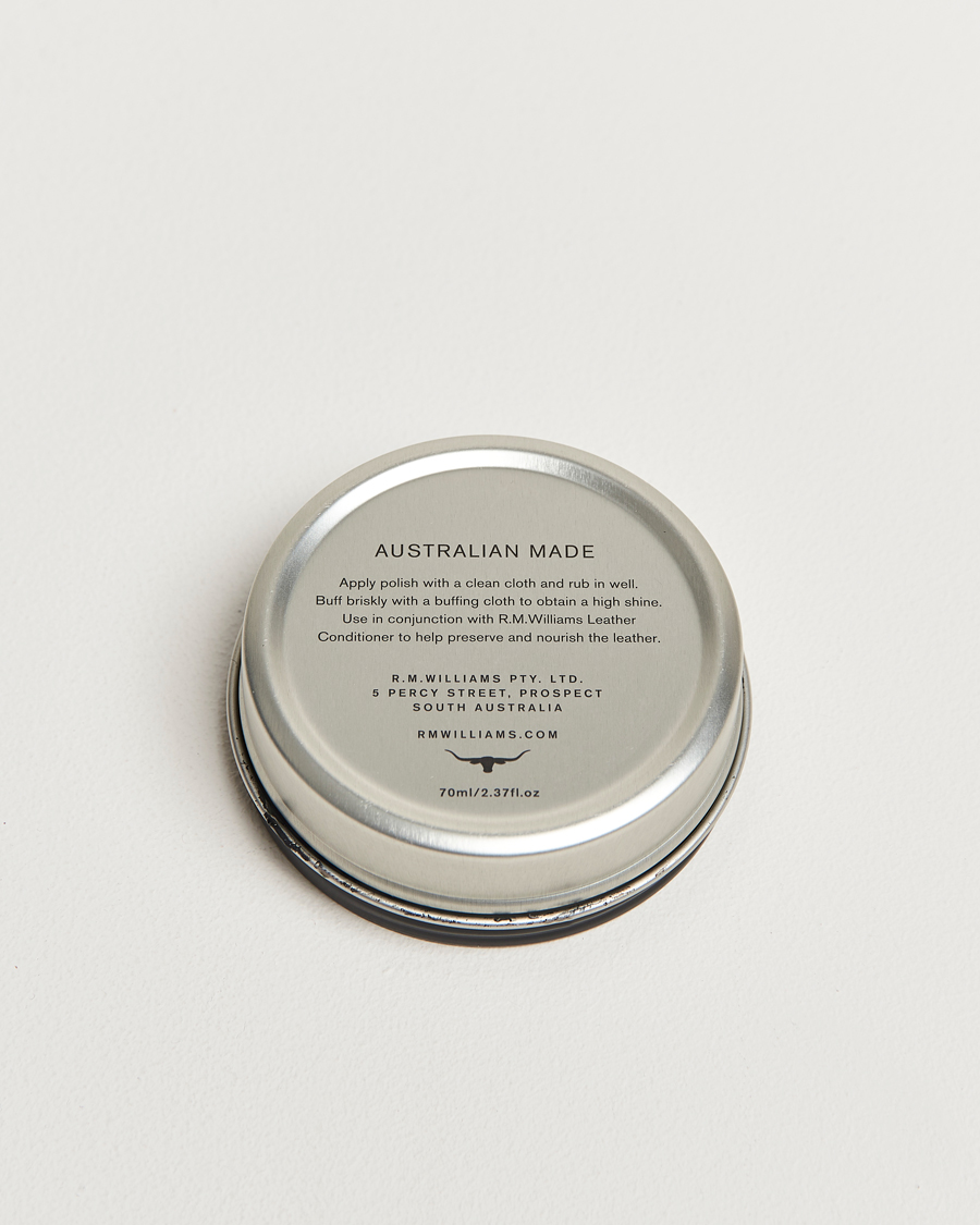 Uomini | Cura delle scarpe | R.M.Williams | Stockman's Boot Polish 70ml Black