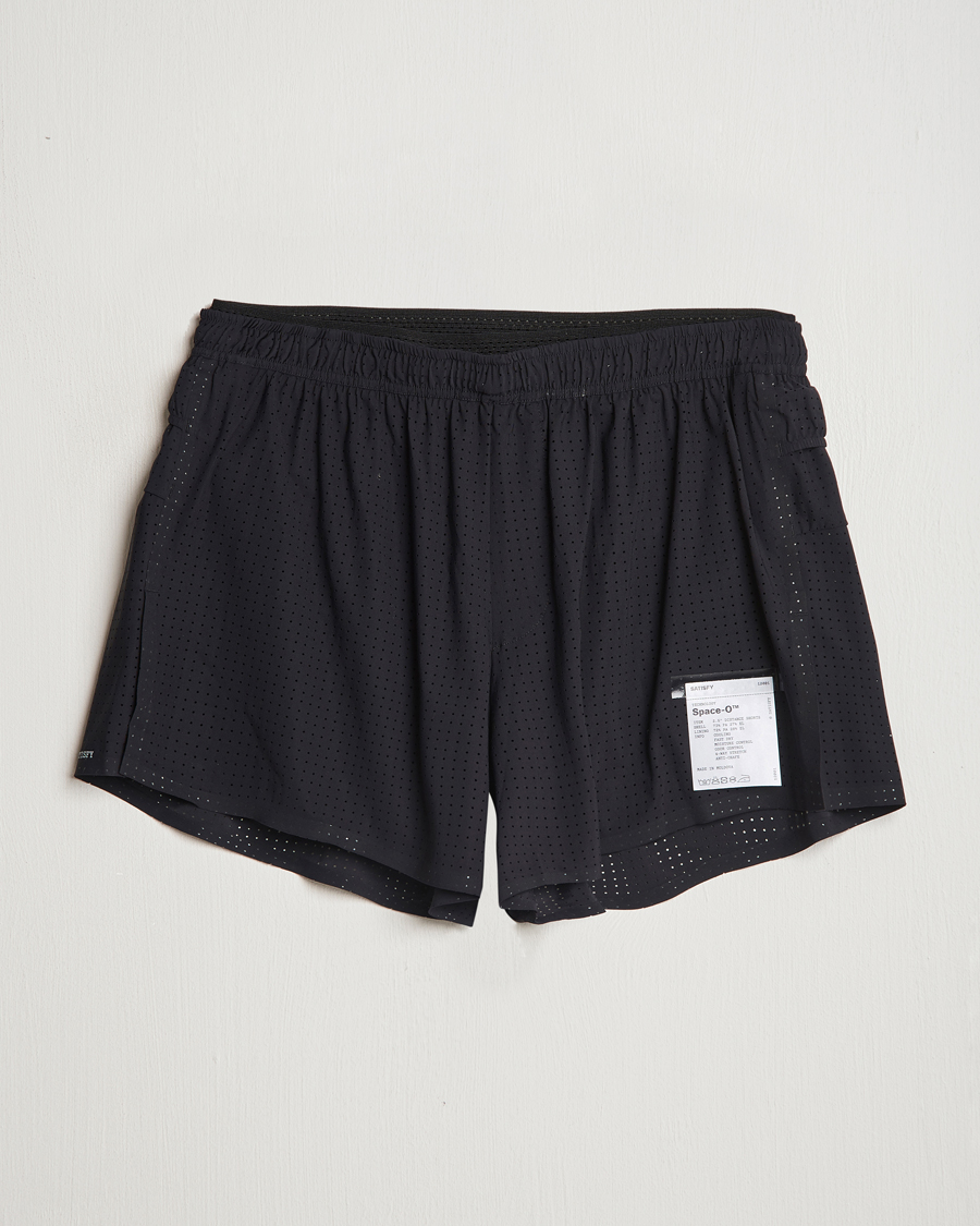 Uomini | Pantaloncini | Satisfy | Space-O 2.5 Distance Shorts Black