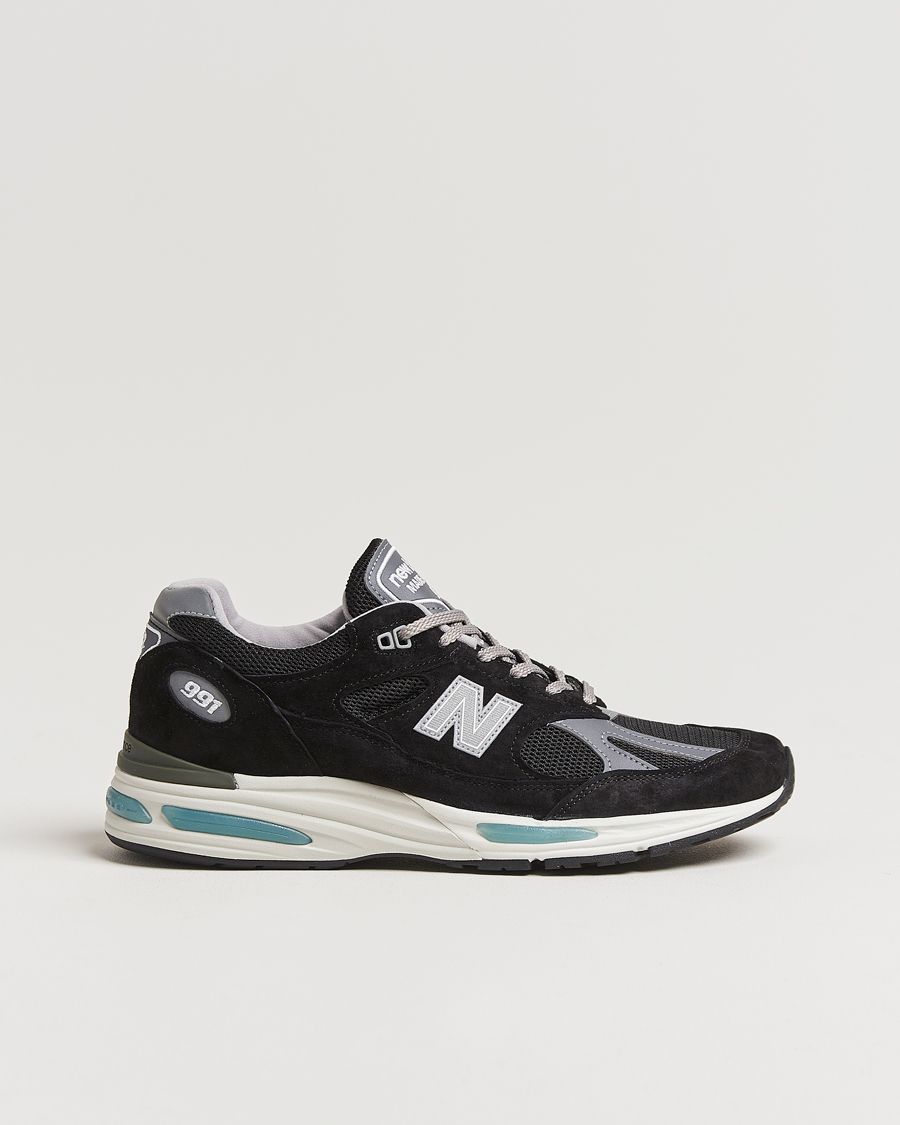 Uomini | Sneakers | New Balance | Made in UK 991v2 Sneakers Black