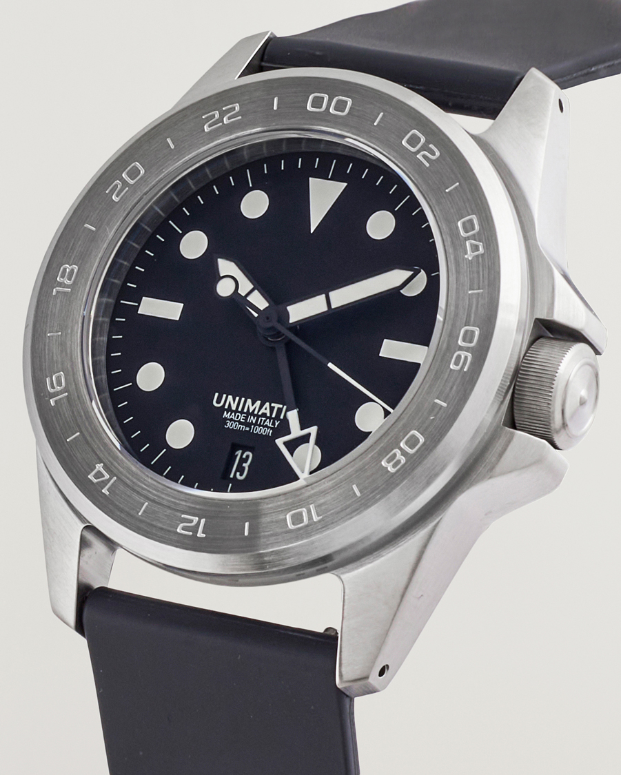 Uomini | UNIMATIC Modello Quattro GMT Limited Watch Black | UNIMATIC | Modello Quattro GMT Limited Watch Black