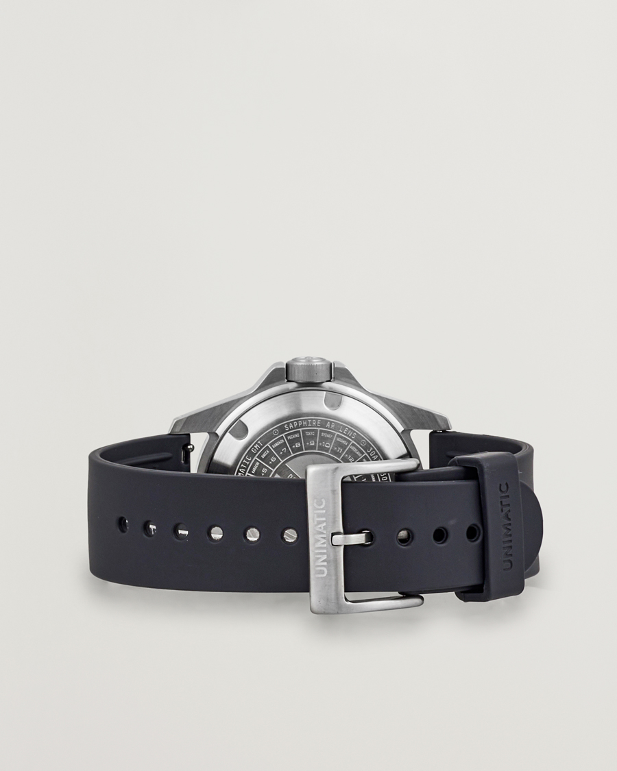 Uomini | UNIMATIC Modello Quattro GMT Limited Watch Black | UNIMATIC | Modello Quattro GMT Limited Watch Black