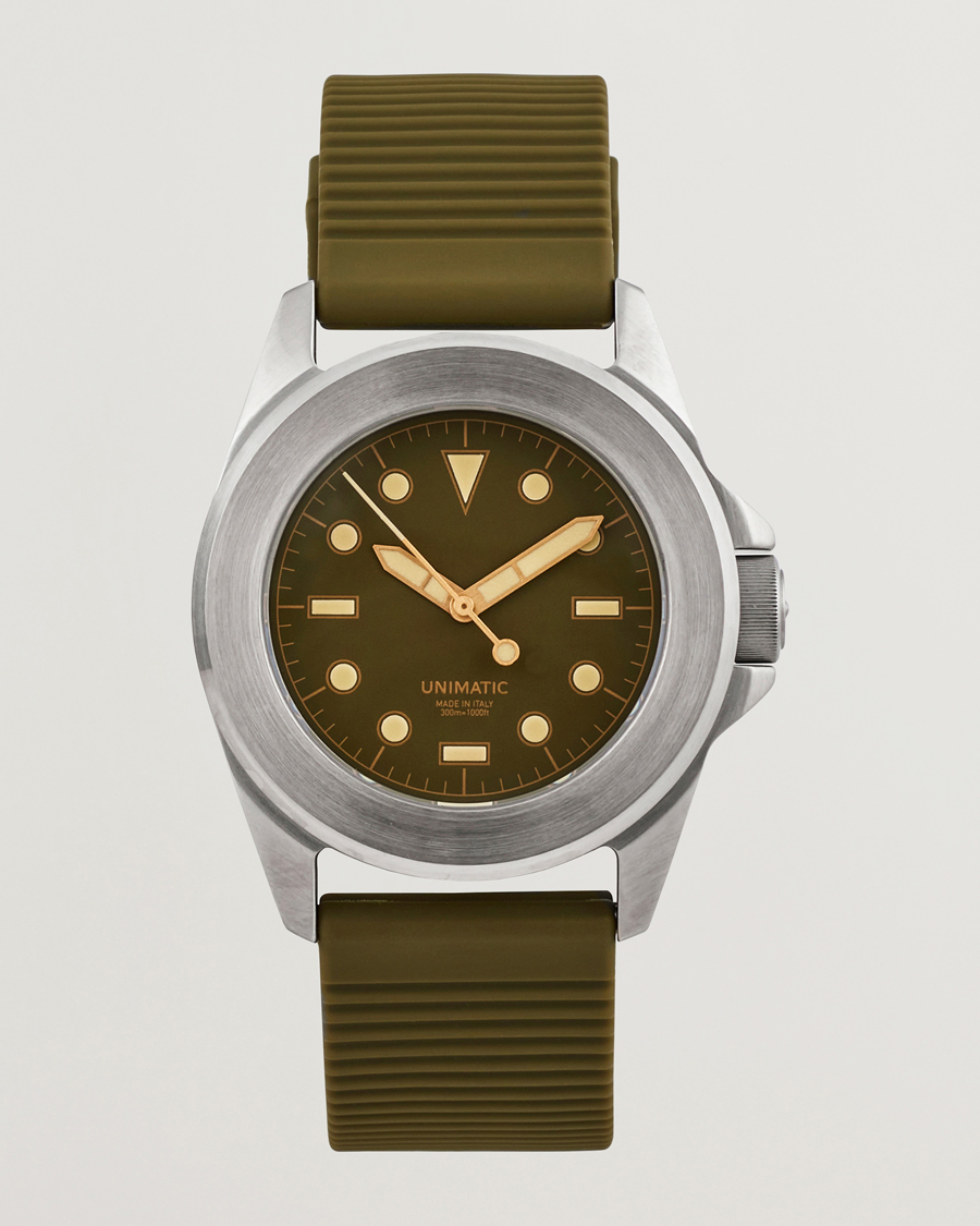 Uomini | UNIMATIC Modello Quattro - Limited Watch Olive | UNIMATIC | Modello Quattro - Limited Watch Olive