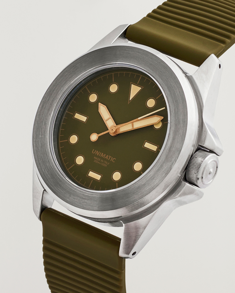 Uomini | UNIMATIC Modello Quattro - Limited Watch Olive | UNIMATIC | Modello Quattro - Limited Watch Olive