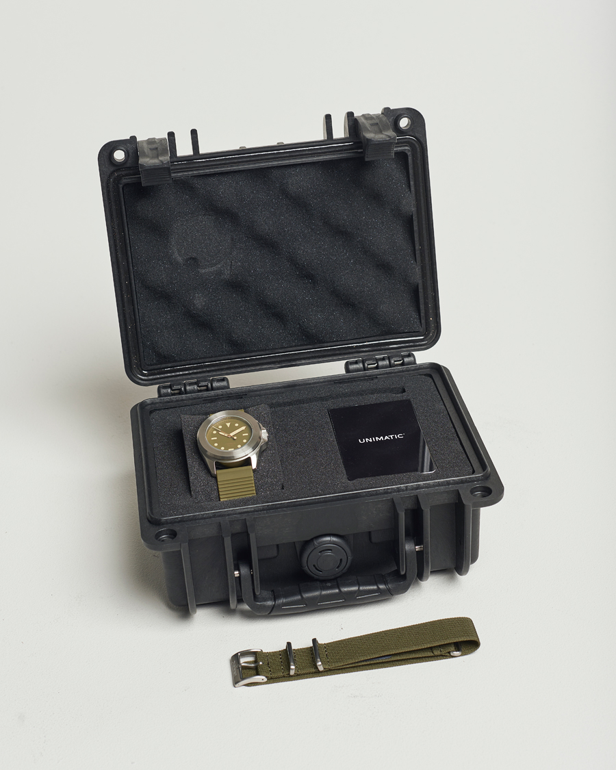 Uomini | UNIMATIC Modello Quattro - Limited Watch Olive | UNIMATIC | Modello Quattro - Limited Watch Olive