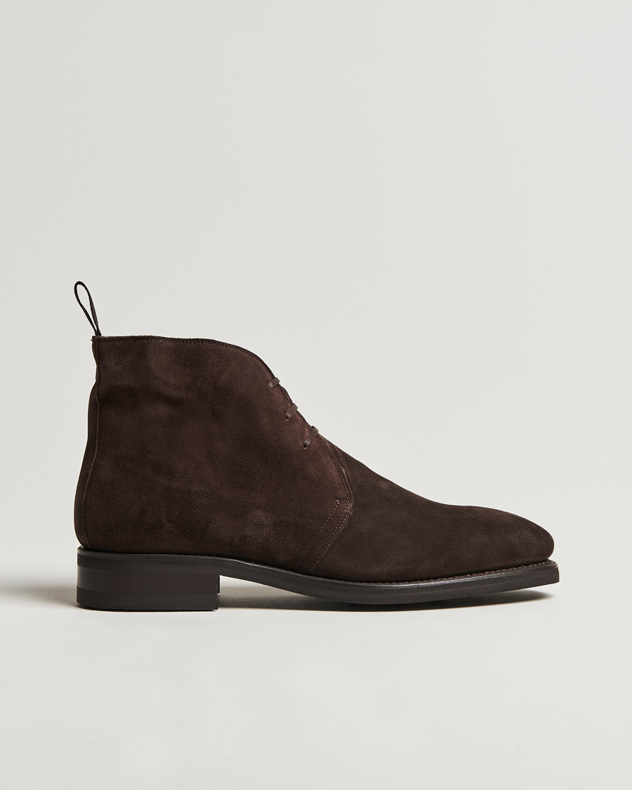 Uomini | Oscar Jacobson Chukka Boots Chocolate Brown | Oscar Jacobson | Chukka Boots Chocolate Brown