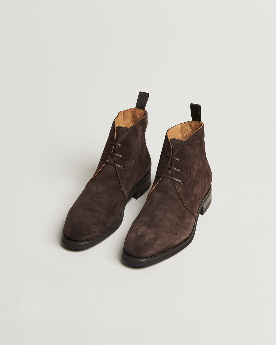 Uomini | Oscar Jacobson Chukka Boots Chocolate Brown | Oscar Jacobson | Chukka Boots Chocolate Brown