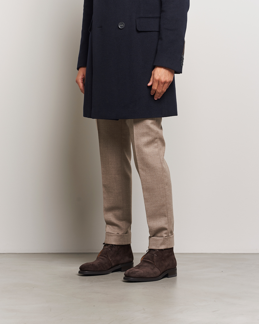 Uomini | Oscar Jacobson Chukka Boots Chocolate Brown | Oscar Jacobson | Chukka Boots Chocolate Brown