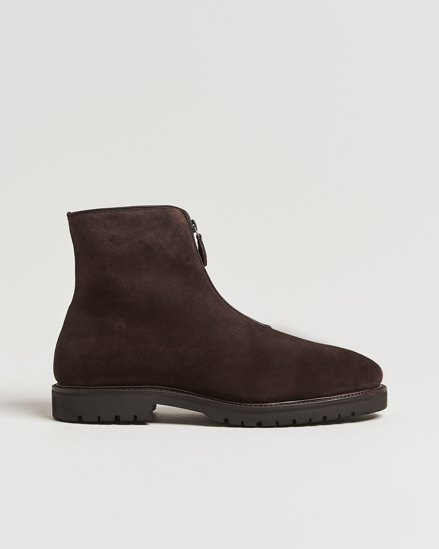 Uomini | Oscar Jacobson Mountain Boots Chocolate Brown | Oscar Jacobson | Mountain Boots Chocolate Brown