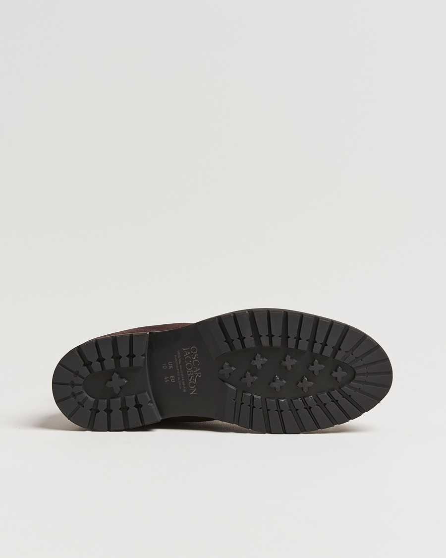 Uomini | Oscar Jacobson Mountain Boots Chocolate Brown | Oscar Jacobson | Mountain Boots Chocolate Brown