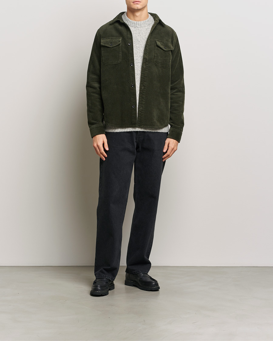 Uomini | Camicie | LES DEUX | Kody Heavy Corduroy Overshirt Rosin