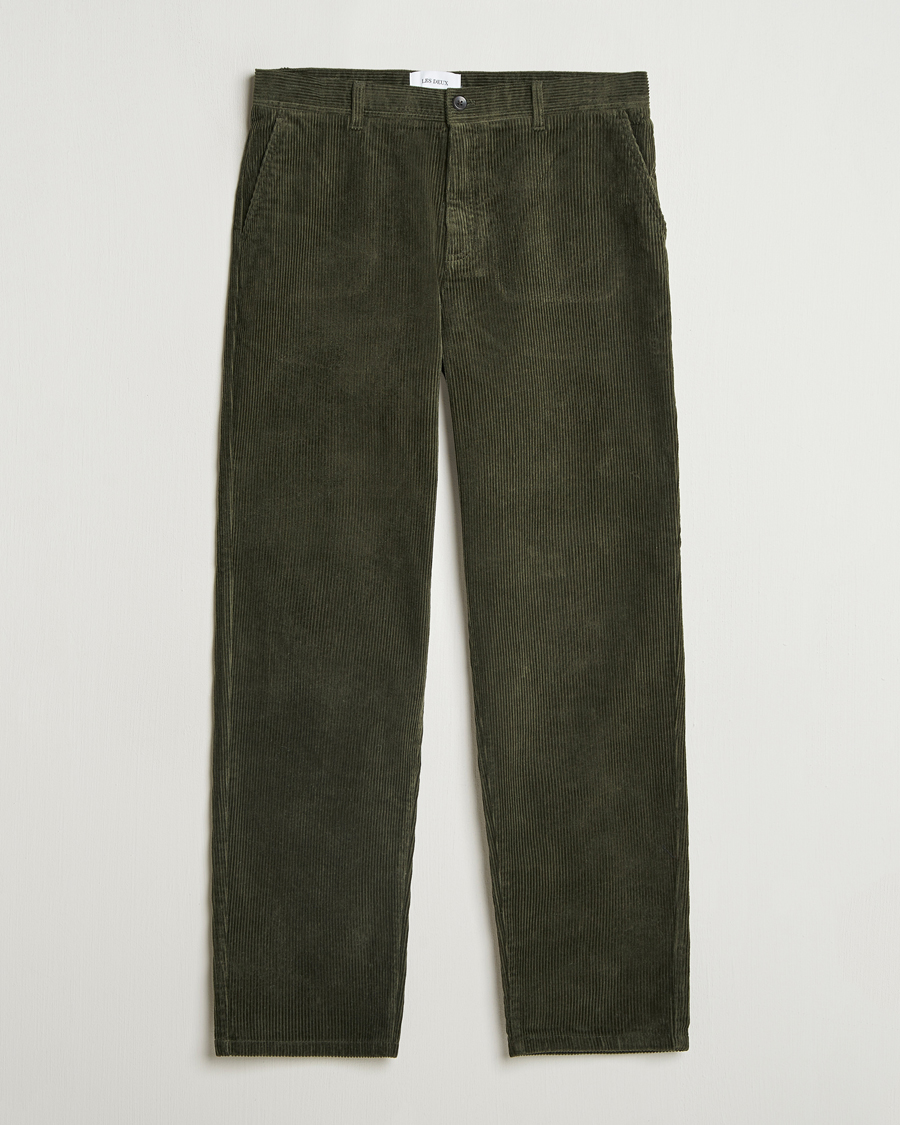 Uomini | Pantaloni | LES DEUX | Kody Heavy Corduroy Pants Rosin