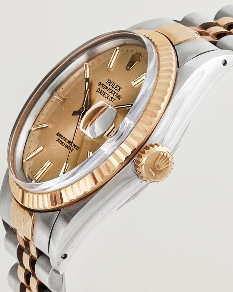 Uomini | Rolex Pre-Owned Datejust 16013 G/S Silver | Rolex Pre-Owned | Datejust 16013 G/S Silver