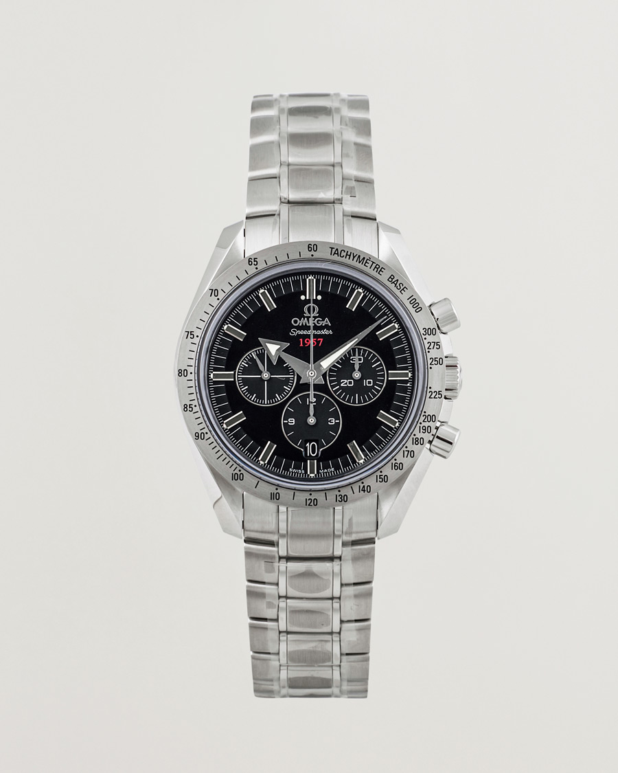 Uomini | Omega Pre-Owned Speedmaster Broad Arrow1957 Co-axial Silver | Omega Pre-Owned | Speedmaster Broad Arrow1957 Co-axial Silver